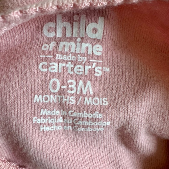 3 pack baby girls size 0-3 months bodysuit - Picture 8 of 8